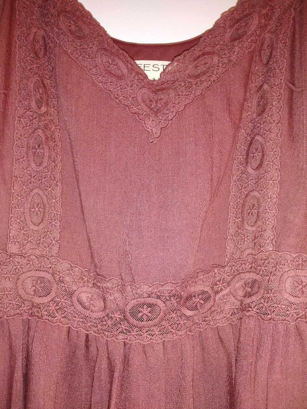 Torrid Festi Boho Tiered Maxi Dress Plus Size 2X Nwt - Picture 7 of 9